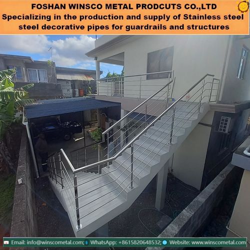 mais recente caso da empresa sobre Segurança e elegância para os vossos espaços com tubos de aço inox WinscoMetal!
