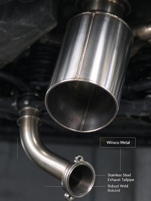 mais recente caso da empresa sobre Winsco Metal Stainless Steel Exhaust Tailpipe | Stable Weld & Excellent Bending Performance