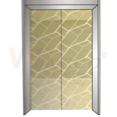 qualidade  Mirror Etched Elevator Stainless Steel Sheet Cold Rolled Titanium Gold fábrica