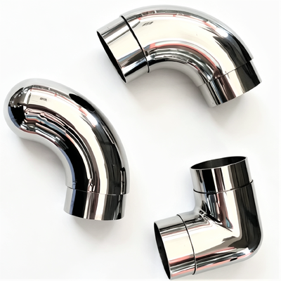 qualidade  SS304 SS316 Stainless Steel Stair Handrail Elbow Connector fábrica