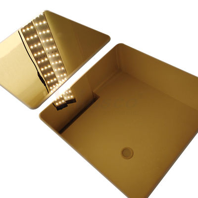 Ouro 8k do titânio dos SS 201 nenhuma folha de aço inoxidável do revestimento de 8 espelhos