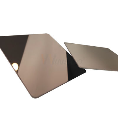 Cor de bronze da folha de aço inoxidável super antiga do espelho 316l com SS 201 categoria 304 316
