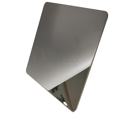 SUS de aço inoxidável 201 da folha do espelho 4x8 super 304 316 Grey Color Cold Rolled Sheet