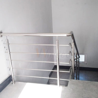 Categoria de alta qualidade 201 trilhos de aço inoxidável da escada de Inox do corrimão da escada 304 316