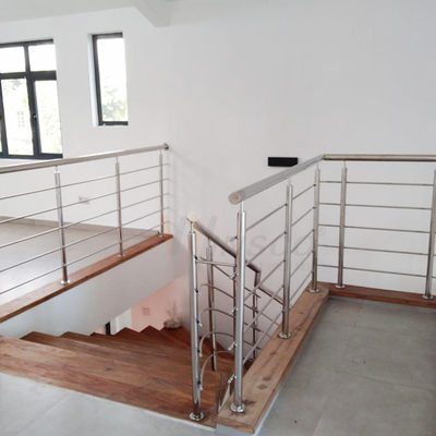Categoria de alta qualidade 201 trilhos de aço inoxidável da escada de Inox do corrimão da escada 304 316