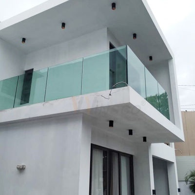 Cerca de vidro de aço inoxidável Good Corrosion Resistant do corrimão de 1.2mm 1.5mm 2mm Inox