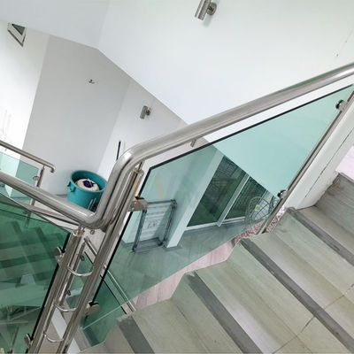 Cerca de vidro de aço inoxidável Good Corrosion Resistant do corrimão de 1.2mm 1.5mm 2mm Inox
