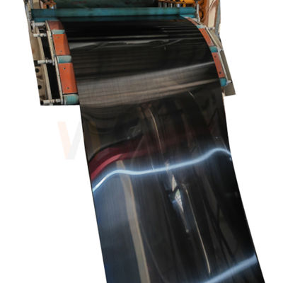 Espelho super laminado de dobra 201 do titânio de aço inoxidável do preto da bobina 8K 304 316