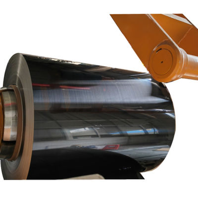Espelho super laminado de dobra 201 do titânio de aço inoxidável do preto da bobina 8K 304 316