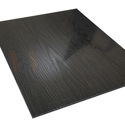 o produto químico frio da pele da árvore do titânio do preto da maneira de 1000-1500mm gravou os painéis de aço inoxidável decorativos