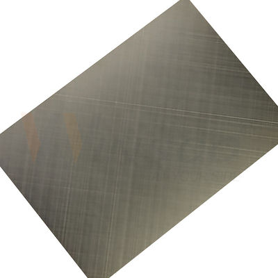 A linha fina da cruz do controle da qualidade terminou folhas decorativas verdes do bronze 0.3mm SS