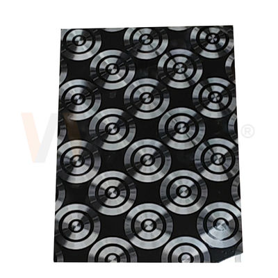 AISI 201 CD 304 316 que lustra a folha de aço inoxidável decorativa do laser do titânio preto 3D