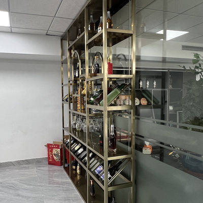 AISI 201 ouro de aço inoxidável do titânio da separação da tela 304 316 para interior