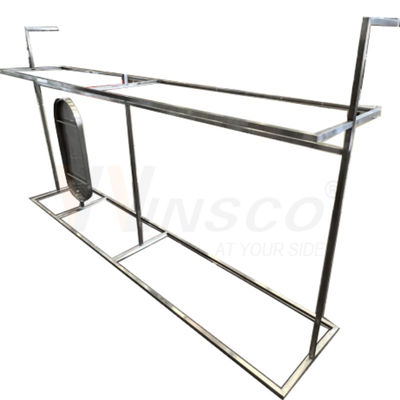 O agregado familiar de aço inoxidável da estrutura do metal da fabricação de metal da personalização arquiva a fabricação