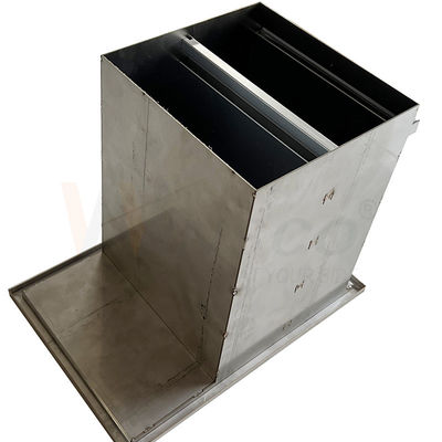 Baldes do lixo de aço inoxidável exteriores internos da fabricação de metal