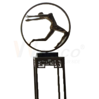 A decoração da casa personalizou o espelho de aço inoxidável da fabricação de metal 8k dos ofícios