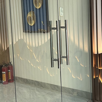 Cores primárias Fabricação de metal de aço inoxidável Espelho com acabamento personalizado Fabricação de maçaneta de porta