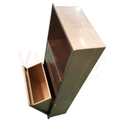 O laser que corta a fabricação de metal escovou prateleiras de aço inoxidável feitas sob encomenda