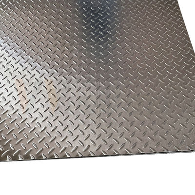 Chapa de aço inoxidável estampada antiderrapante