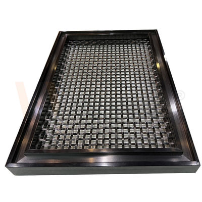 Rede de arame decorativa de aço inoxidável SS 201 de PVD 304 316 para a decoração da escada