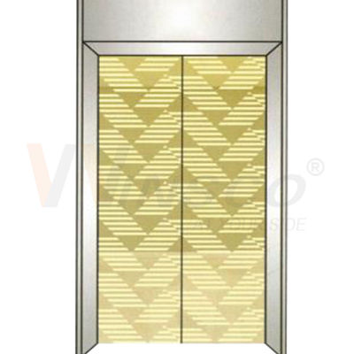 o ouro de aço inoxidável do espelho da folha do elevador de 0.8mm gravou 4x8ft