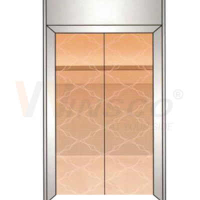 a folha de aço inoxidável do ouro do espelho de 1219mmx2438mm gravou Rose Gold terminada
