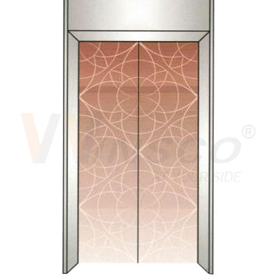 a antiguidade de aço inoxidável PVD de bronze do espelho da chapa metálica 304 de 3048mm revestiu gravura a água-forte para o elevador