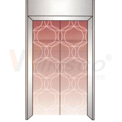 a antiguidade de aço inoxidável PVD de bronze do espelho da chapa metálica 304 de 3048mm revestiu gravura a água-forte para o elevador