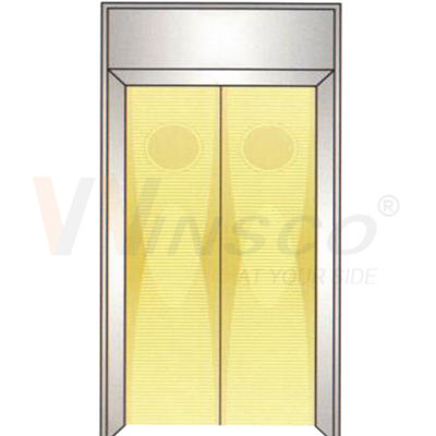 O revestimento do ouro do titânio da linha fina PVD gravou a folha de aço inoxidável para os painéis da porta do elevador