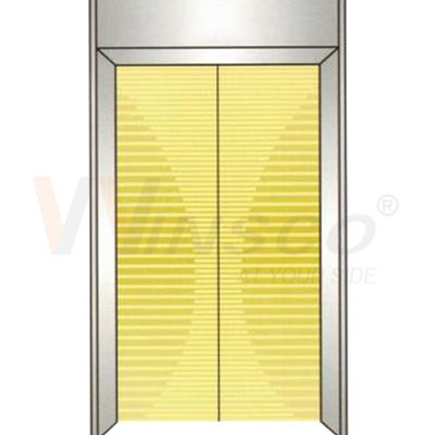O revestimento do ouro do titânio da linha fina PVD gravou a folha de aço inoxidável para os painéis da porta do elevador
