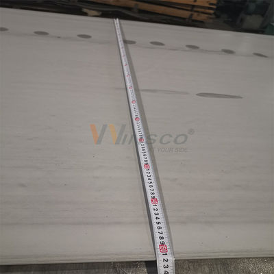 placa de aço inoxidável laminada a alta temperatura Plato De Acero Inoxidable For Industrial de 1000mmx2000mm