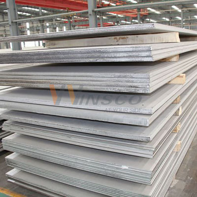 placa de aço inoxidável laminada a alta temperatura Plato De Acero Inoxidable For Industrial de 1000mmx2000mm