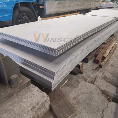 placa de aço inoxidável laminada a alta temperatura 1220mmx3050mm de 5.0mm para a indústria de água