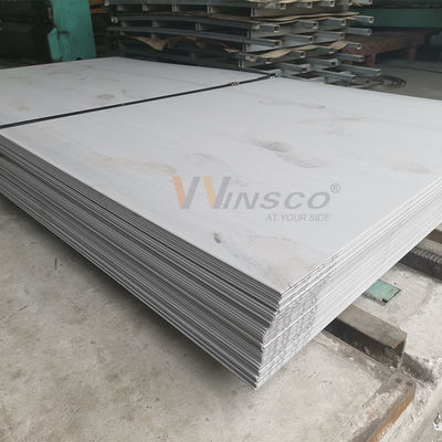 placa de aço inoxidável laminada a alta temperatura 1220mmx3050mm de 5.0mm para a indústria de água