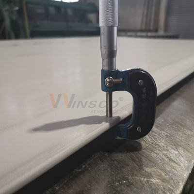 No.1 terminou a placa de aço inoxidável de 1220mmx4000mm laminada a alta temperatura