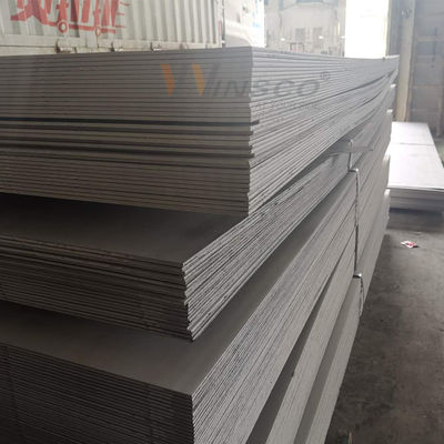 dureza da placa de aço inoxidável laminada a alta temperatura de 1500mmx3000mm meia para o processamento do armário do chassi