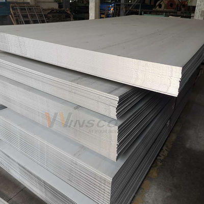 dureza da placa de aço inoxidável laminada a alta temperatura de 1500mmx3000mm meia para o processamento do armário do chassi
