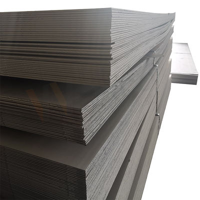 Placa laminada a alta temperatura 1500mmx6000mm de aço inoxidável de superfície branca de conservação em vinagre