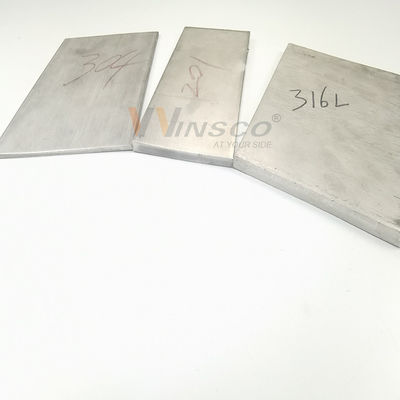 Inox cobre SS 201 a folha 304 316 de aço inoxidável laminada a alta temperatura para aceitar a personalização