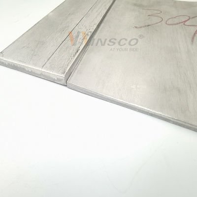 placa de aço inoxidável laminada a alta temperatura AISI 201 de 2438mm espessura 304 316 feita sob encomenda