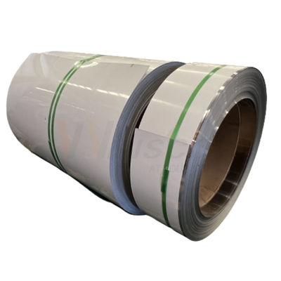 590mm laminou a tira de aço inoxidável 0.15mm - 3mm da mola da borda da régua da tira