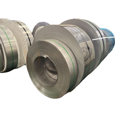 590mm laminou a tira de aço inoxidável 0.15mm - 3mm da mola da borda da régua da tira