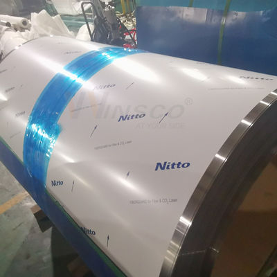 2.0mm laminou a bobina de aço inoxidável 2B bobina 410 a categoria 15mm-1500mm