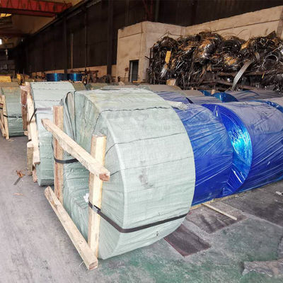 590mm laminou a tira de aço inoxidável 0.15mm - 3mm da mola da borda da régua da tira