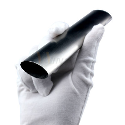Aisi 201 tamanho oval de aço inoxidável da tubulação da elipse do corrimão da escada de Inox do tubo 304 316 personalizou decorativo