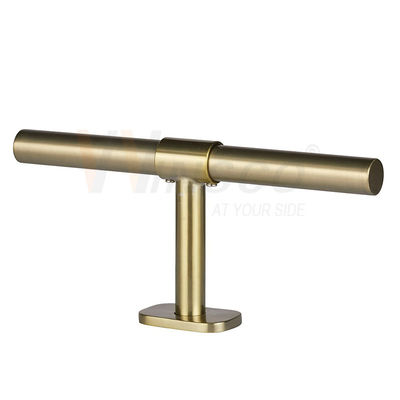 a tubulação 63.5mm de aço inoxidável do círculo de 42.4mm 48.3mm Inox lustrou o tubo 201 de Matt Colored Surface Foot Rail 304 316