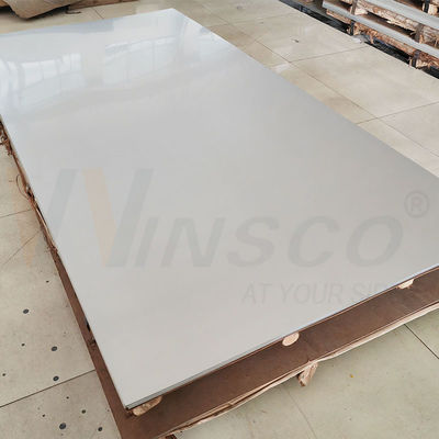 Folha de aço inoxidável laminada a frio 1500mmx3000mm 316 316L Grau 2B Finitura de moinho de superfície 5x10ft 0,5mm espessura