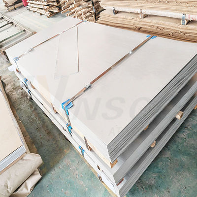 4ftx8ft 1220mmx2440mm Placa metálica laminada a frio de aço inoxidável 2B acabado 316 316L
