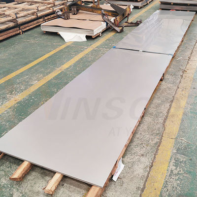 1000 mmx2000 mm Tamanho 0,4 mm Espesso 304 304L Grau 2B Chapa de aço inoxidável acabada
