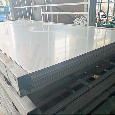 316 316L Grau 1250mm Largura 2500mm comprimento 2,0mm Espessura laminada a frio Borda do moinho aço inoxidável 2b Folha finalizada